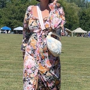 MISGUIDED FLORAL TEA-PARTY DRESS